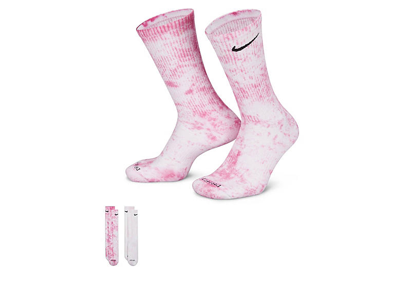 Tie-dye Boys Tie Dye Pinks Crew Socks 2 Pairs | Nike | Rack Room Shoes