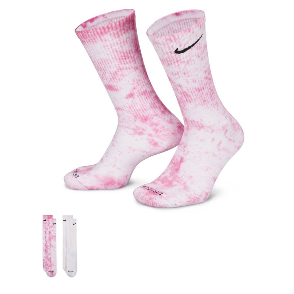 Tie-dye Boys Tie Dye Pinks Crew Socks 2 Pairs | Nike | Rack Room Shoes