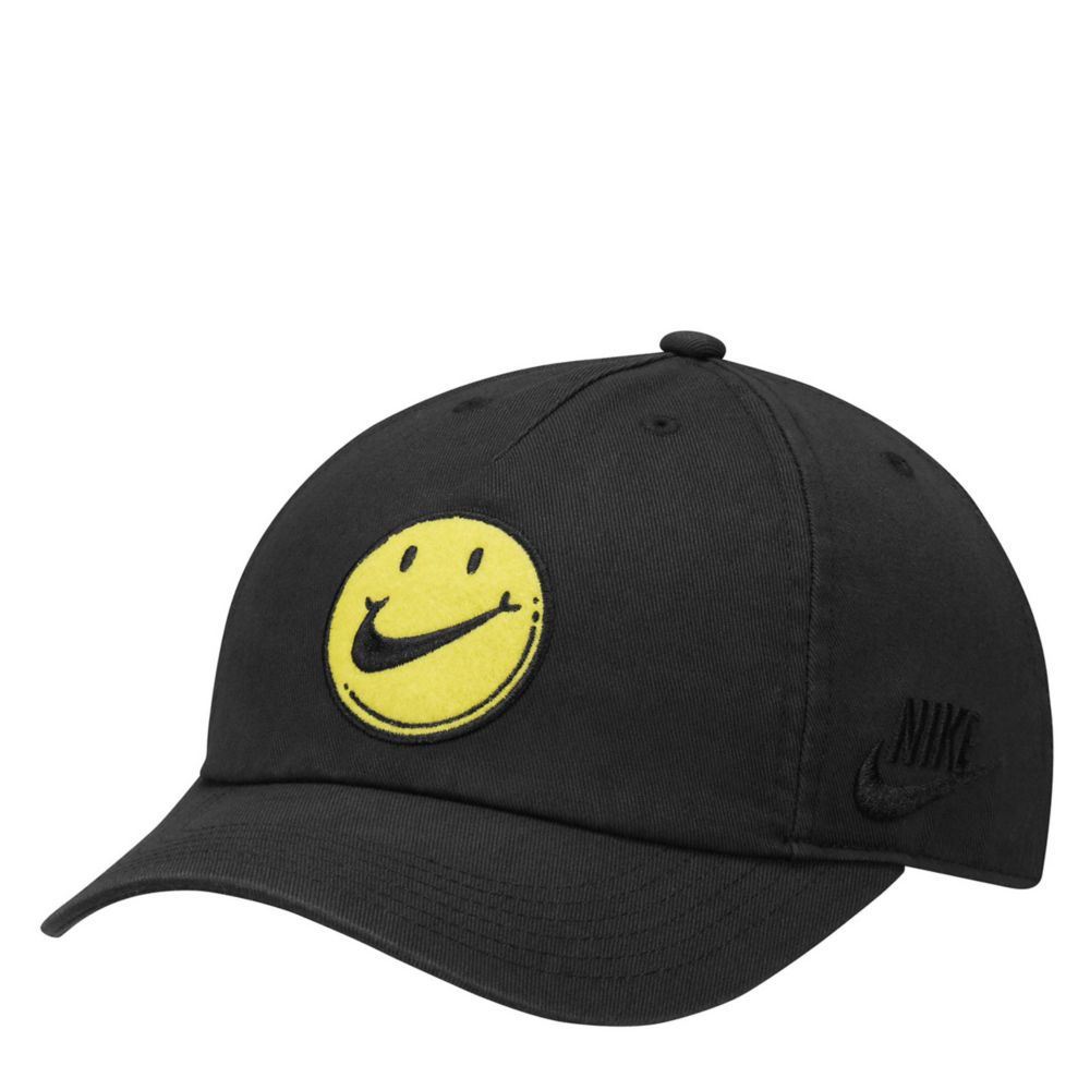 Black Nike Unisex H86 Smiley Day Hat | Hats & Beanies | Rack Room
