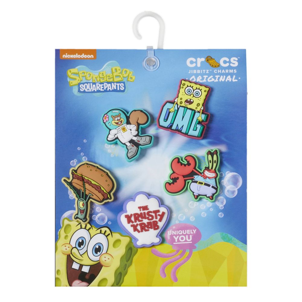 Spongebob shop croc charms