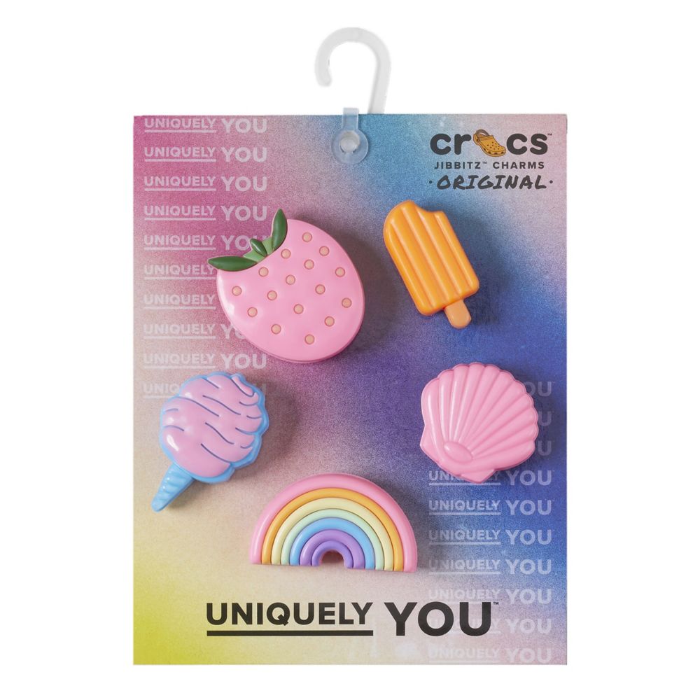 Assorted Crocs Unisex Pastel Pool Party 5 Pack Jibbitz | Shoe Charms | Rack  Room Shoes