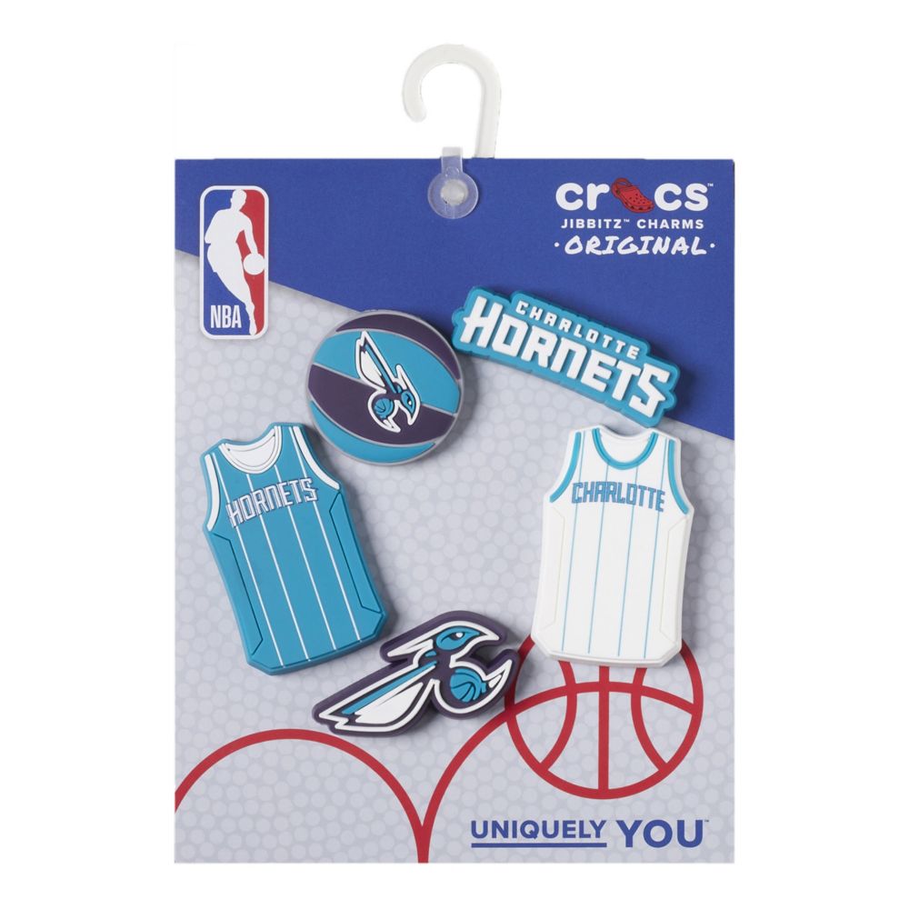 Assorted Crocs Unisex Charlotte 5 Pack Jibbitz Rack Room Shoes