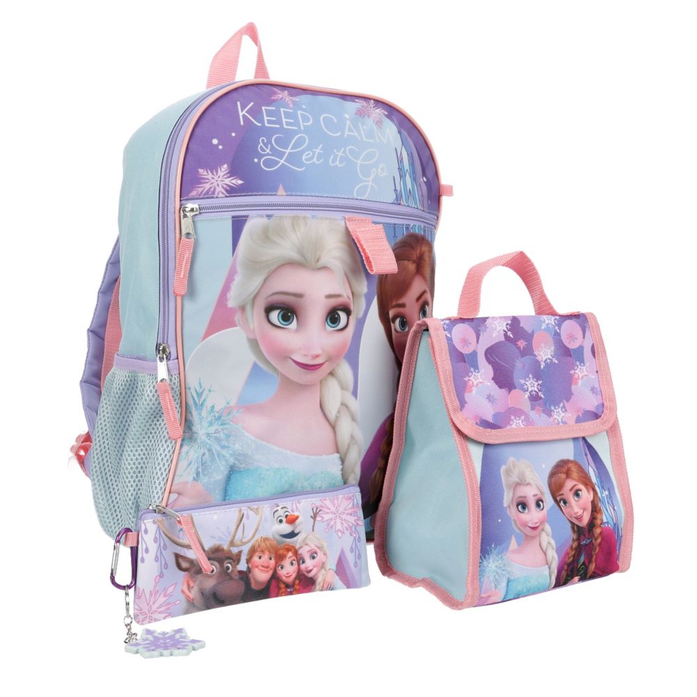 Frozen Backpack Lunch Box, Frozen Characters Lunch Bag