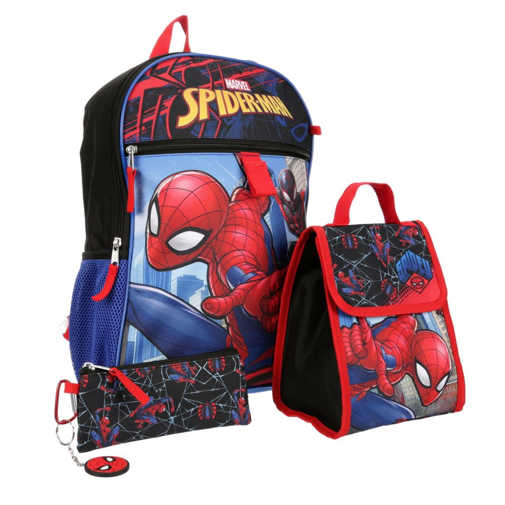 Marvel Full Size Spidey Backpack Lunchbox Set