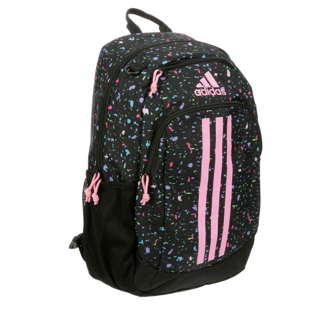 Black and cheap pink adidas backpack