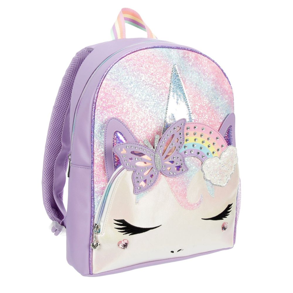 GIRLS UNICORN BUTTERFLY CROWN BACKPACK