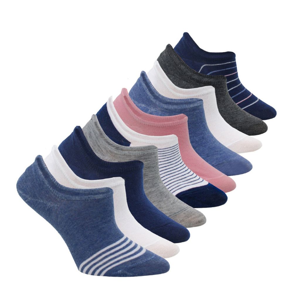 WOMENS SNEAKER LINER SOCKS 10 PAIRS