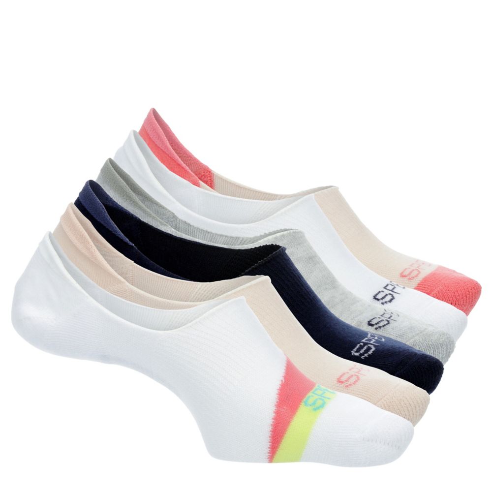 WOMENS RECYCLED SNEAKER LINER SOCKS 6 PAIRS