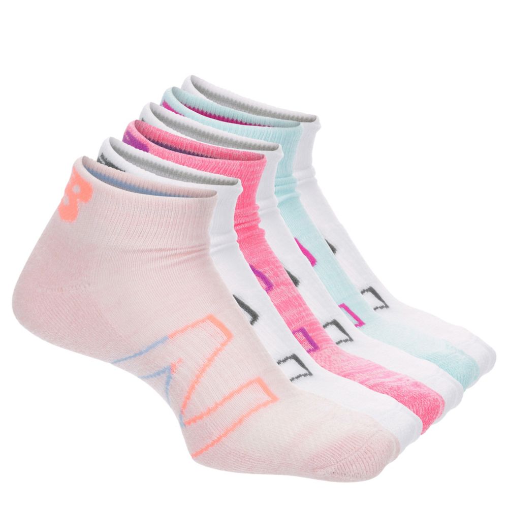 WOMENS QUARTER SOCKS 6 PAIRS