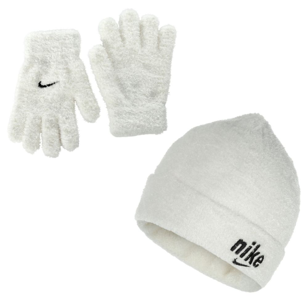 Off White Nike Unisex Beanie And Glove Set Rack Room Shoes