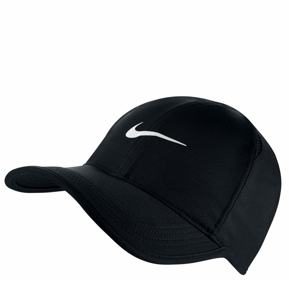 NIKE Hat dri fit AeroBill Featherlight hat Cap White Black One Size running