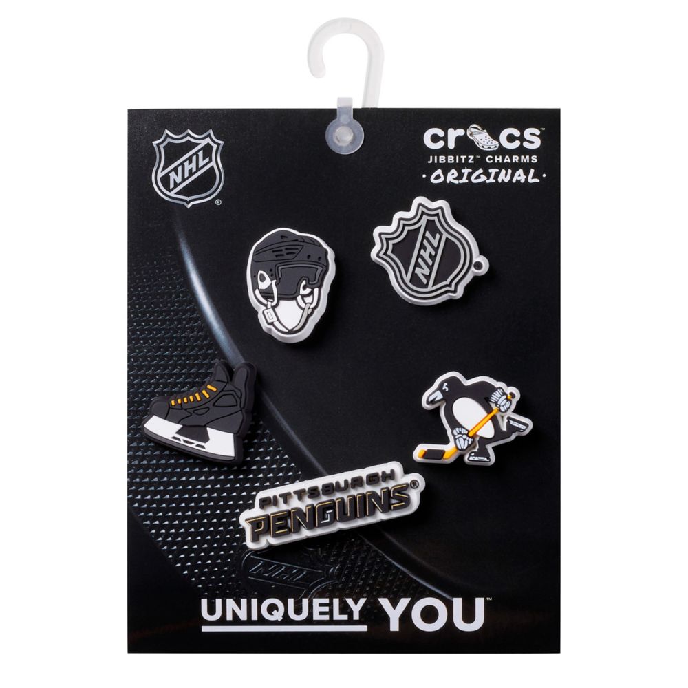 UNISEX NHL PITTSBURGH PENGUINS 5 PACK JIBBITZ