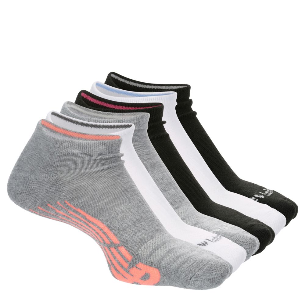 WOMENS PERFORMANCE LOW CUT SOCKS 6 PAIRS