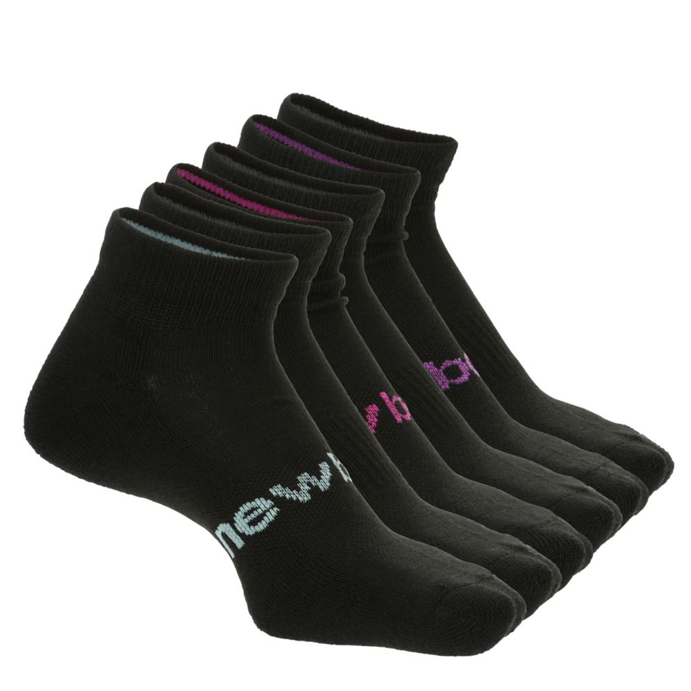 Women's Ultralight Low Sock, Black & White