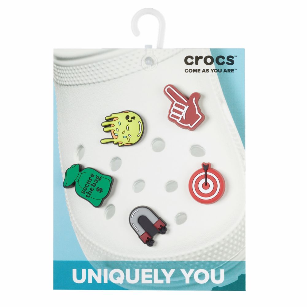 Crocs Minecraft Jibbitz Shoe Charms, 5 Pack 