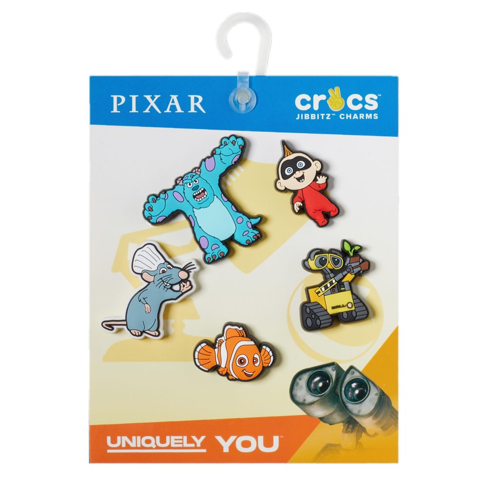 Elevated Pokemon 5 Pack Jibbitz Shoe Charm - Crocs