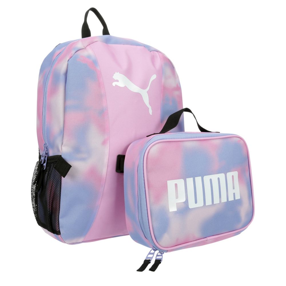 Puma backpack with store lunch bag