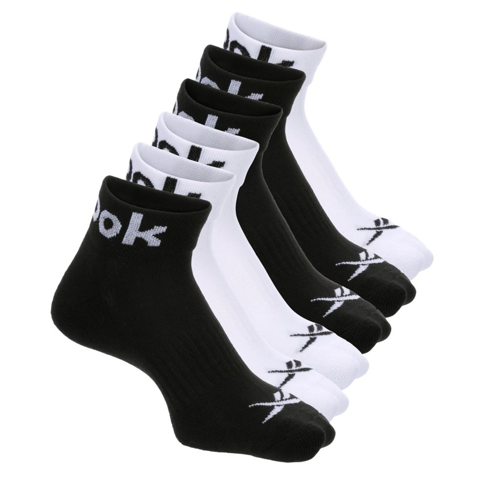 WOMENS LOGO QUARTER SOCKS 6 PAIRS