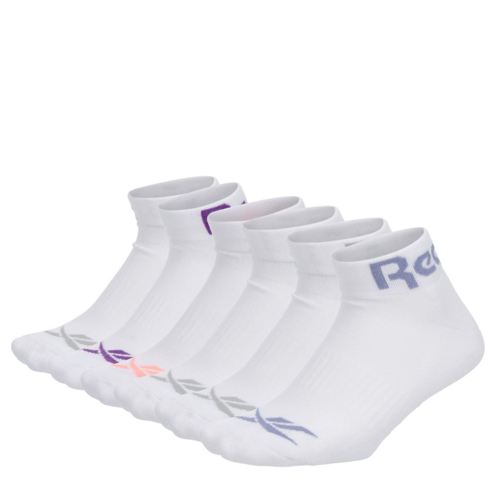 Reebok Women's 6-Pack Quarter Socks