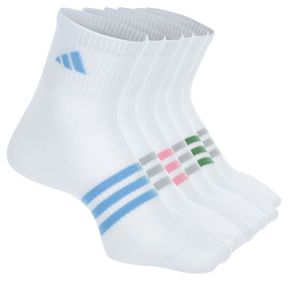 WOMENS SUPERLITE QUARTER SOCKS 6 PAIRS