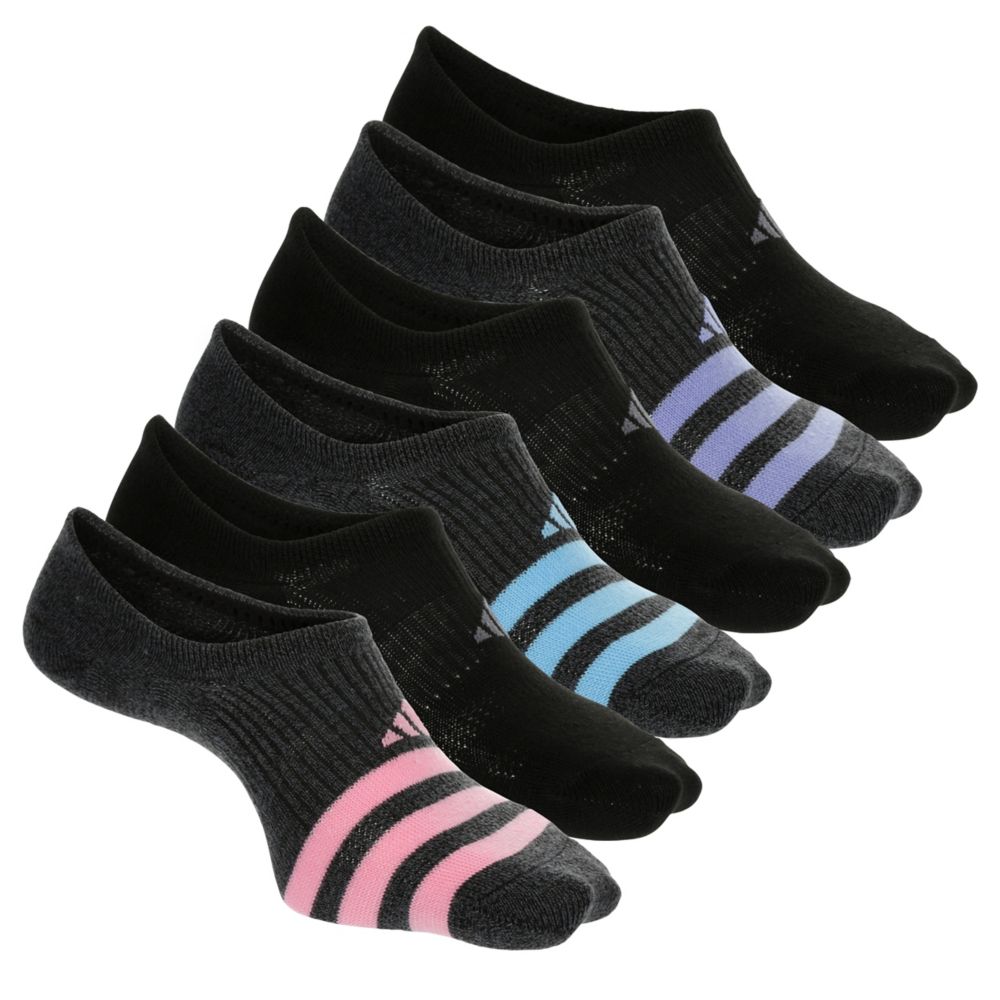 WOMENS SUPERLITE NO SHOW SOCKS 6 PAIRS