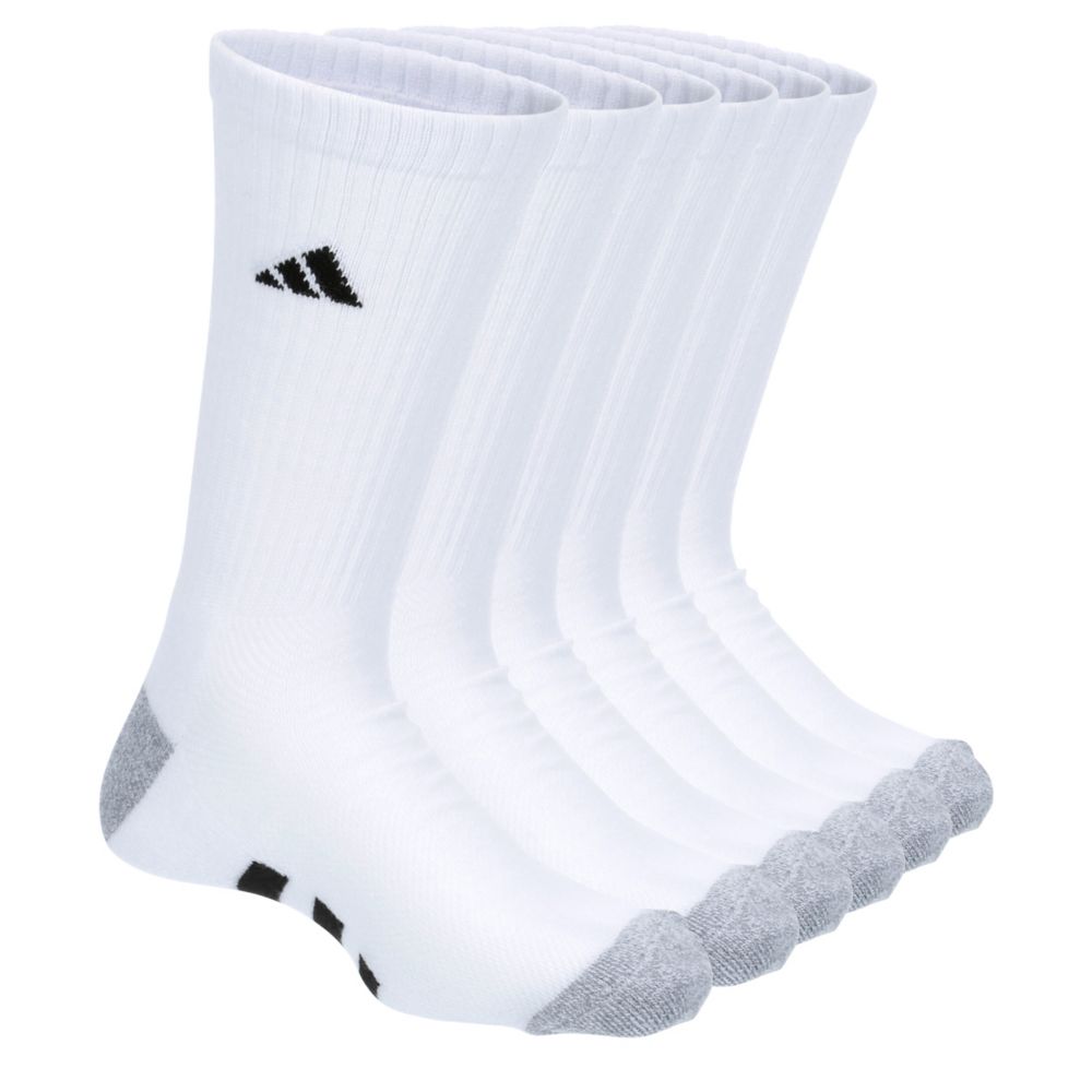 BOYS CUSHIONED CREW SOCKS 6 PAIRS