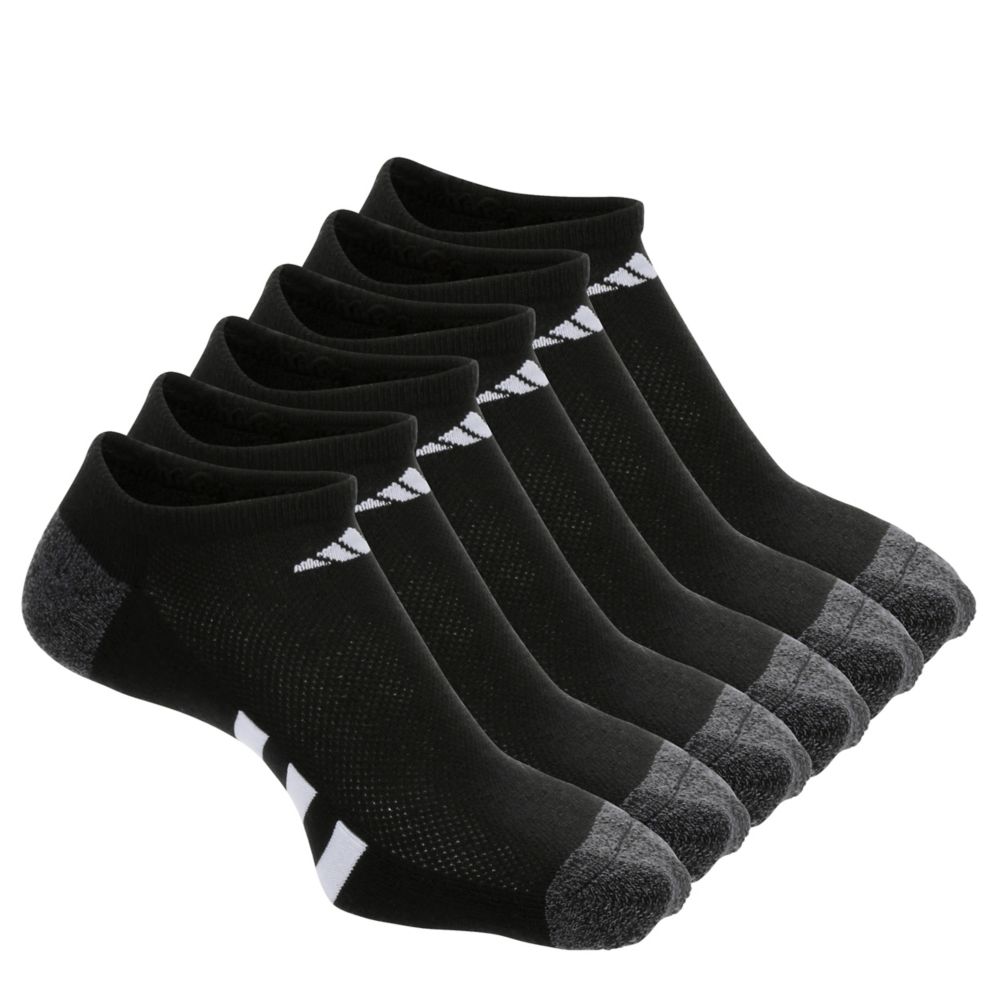 BOYS ATHLETIC CUSHIONED NO SHOW SOCKS 6 PAIRS