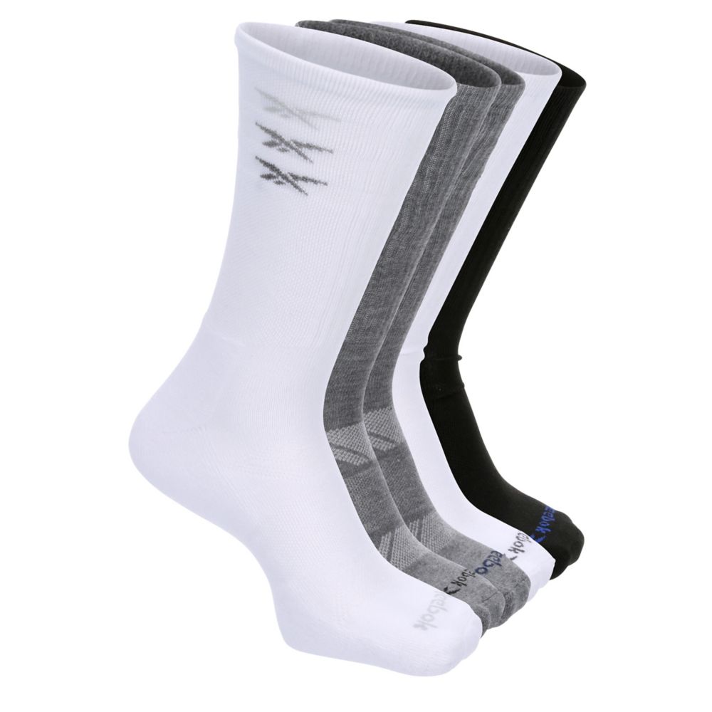 Mens Crew Socks 5 Pack - Black