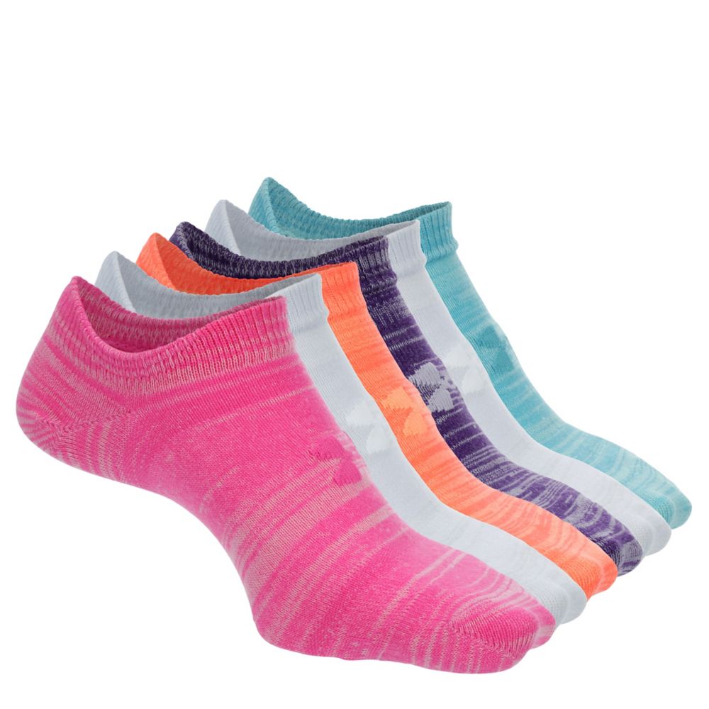 WOMENS ESSENTIAL NO SHOW SOCKS 6 PAIRS