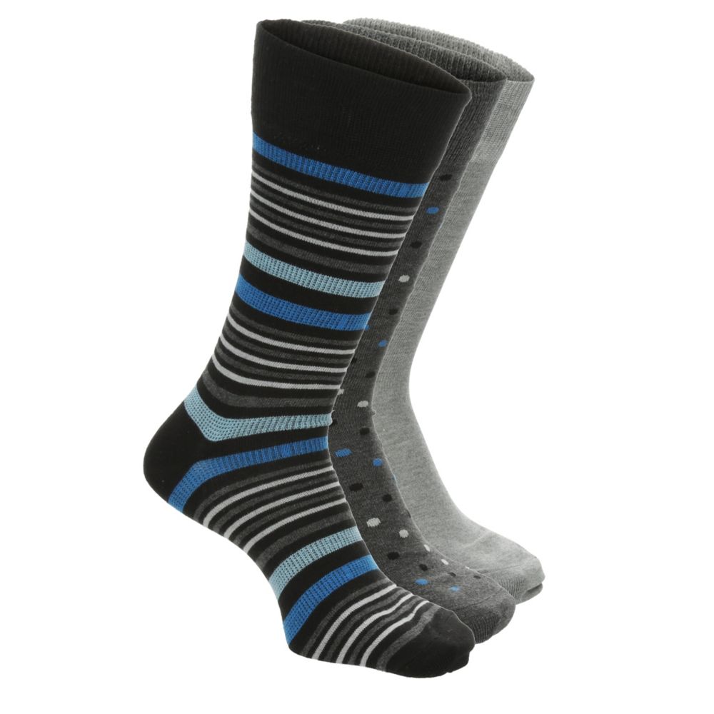 MENS DRESS CREW SOCKS 3 PAIRS