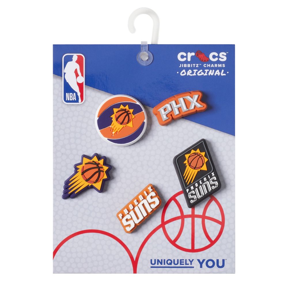 UNISEX NBA PHOENIX SUNS 5 PACK JIBBITZ - ASSORTED