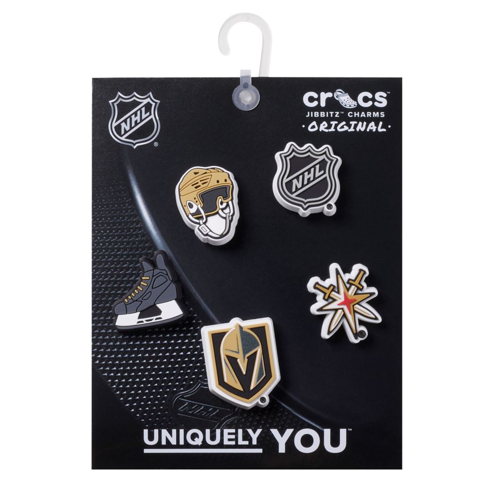 UNISEX NHL GOLDEN KNIGHTS 5 PACK JIBBITZ