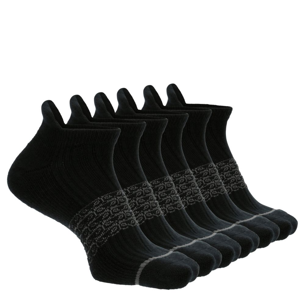 MENS LOW CUT TAB SOCKS 6 PAIRS