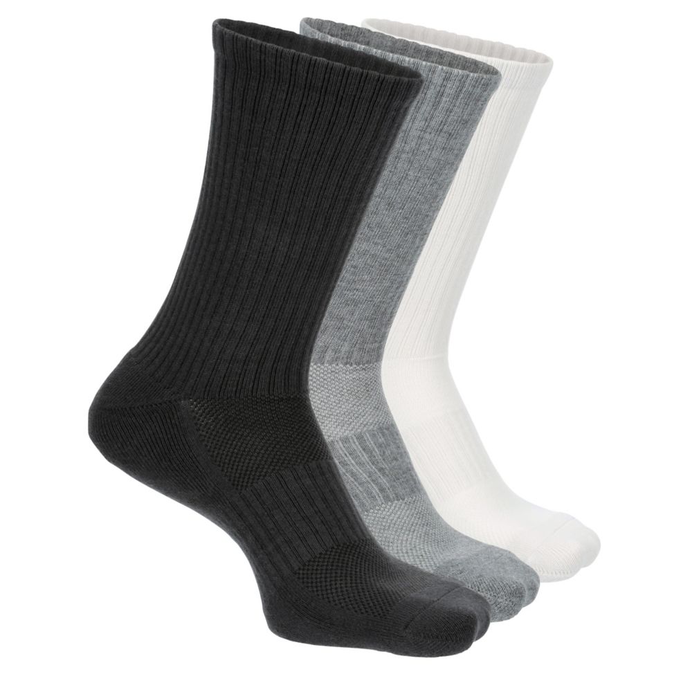 MENS CUSHION CREW SOCKS 3 PAIRS