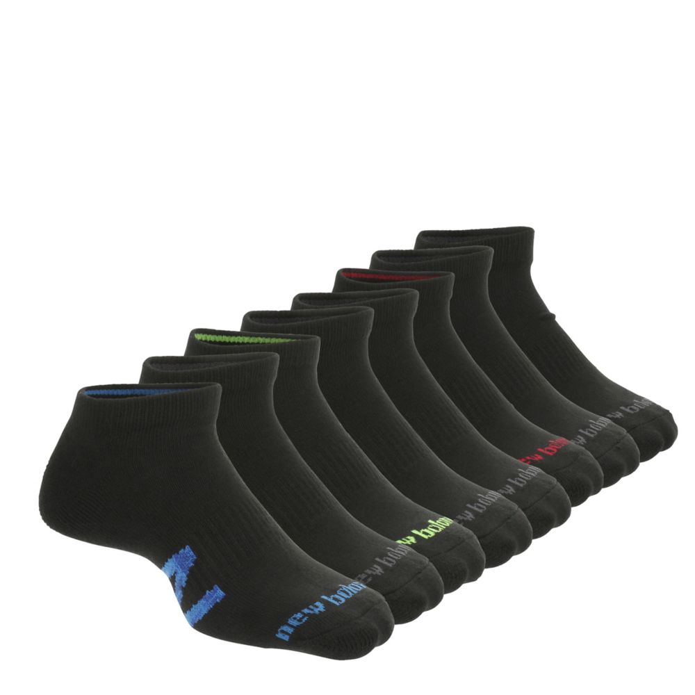 BOYS MEDIUM ATHLETIC LOW CUT SOCKS 8 PAIRS