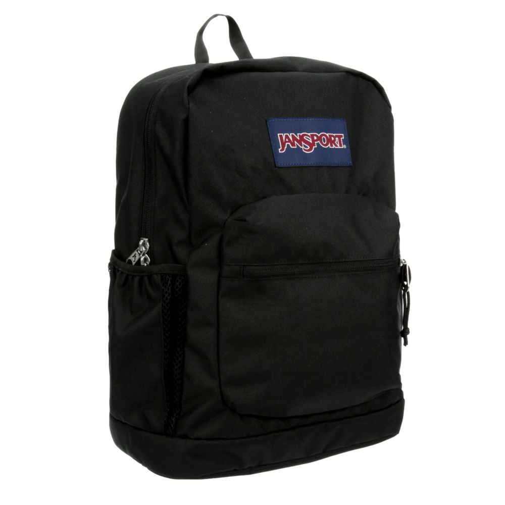 JANSPORT UNISEX CROSS TOWN PLUS BACKPACK BLACK