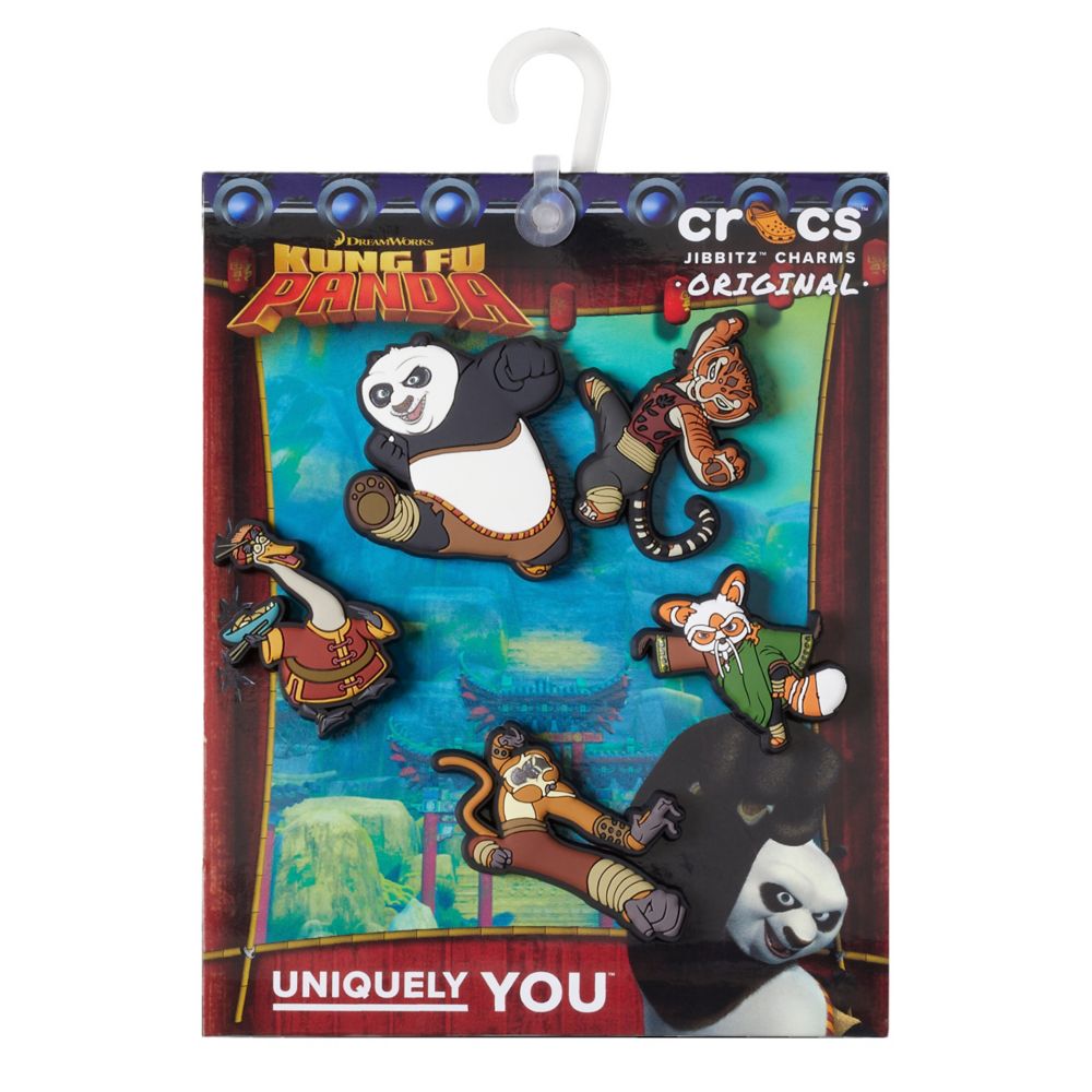 UNISEX KUNG FU PANDA 5 PACK JIBBITZ