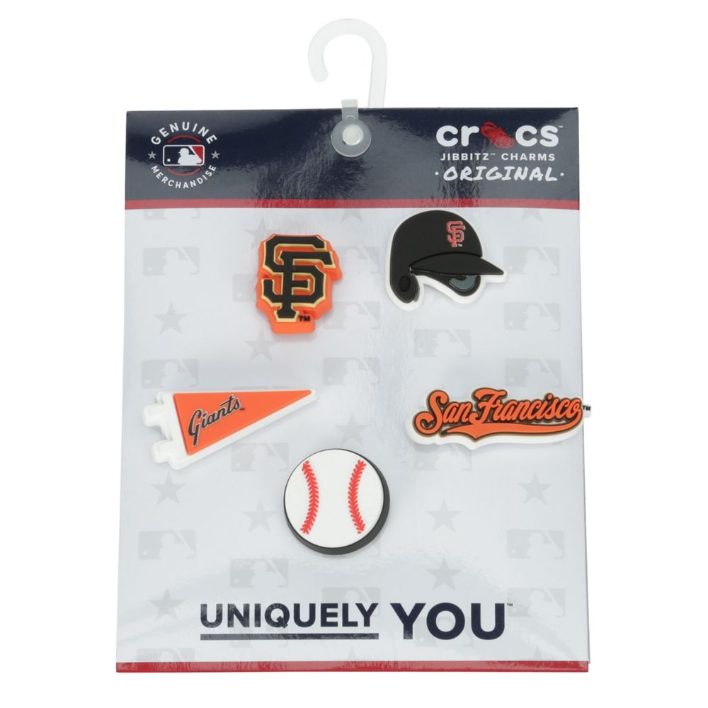 UNISEX MLB SAN FRANCISCO GIANTS 5 PACK JIBBITZ