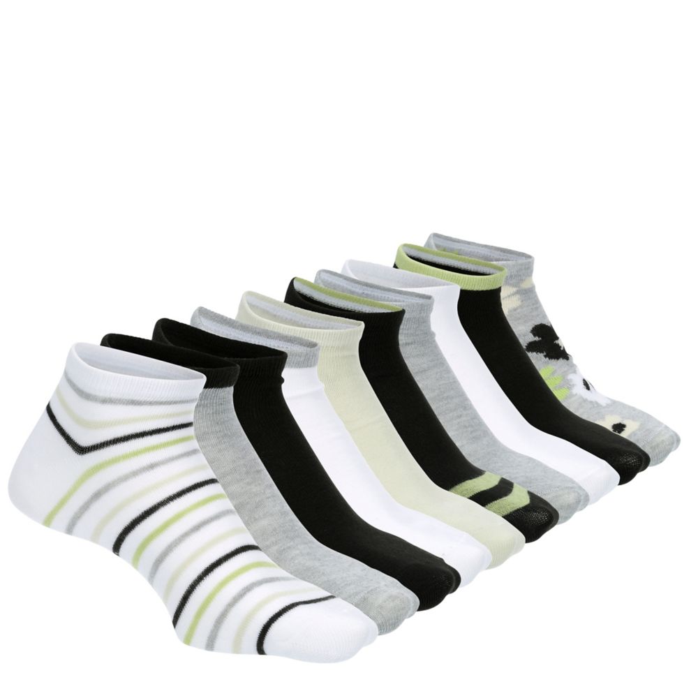 WOMENS LOW CUT SOCKS 10 PAIRS