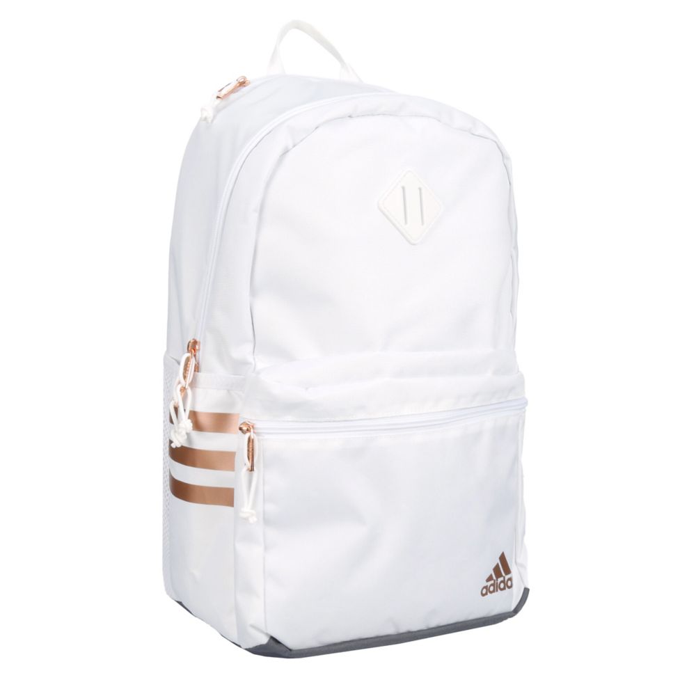 ADIDAS UNISEX CLASSIC 3 STRIPE 5 BACKPACK WHITE