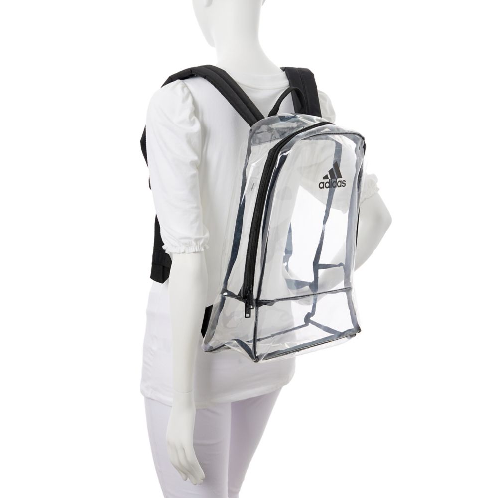 Clear Adidas Unisex Clear Backpack Rack Room Shoes