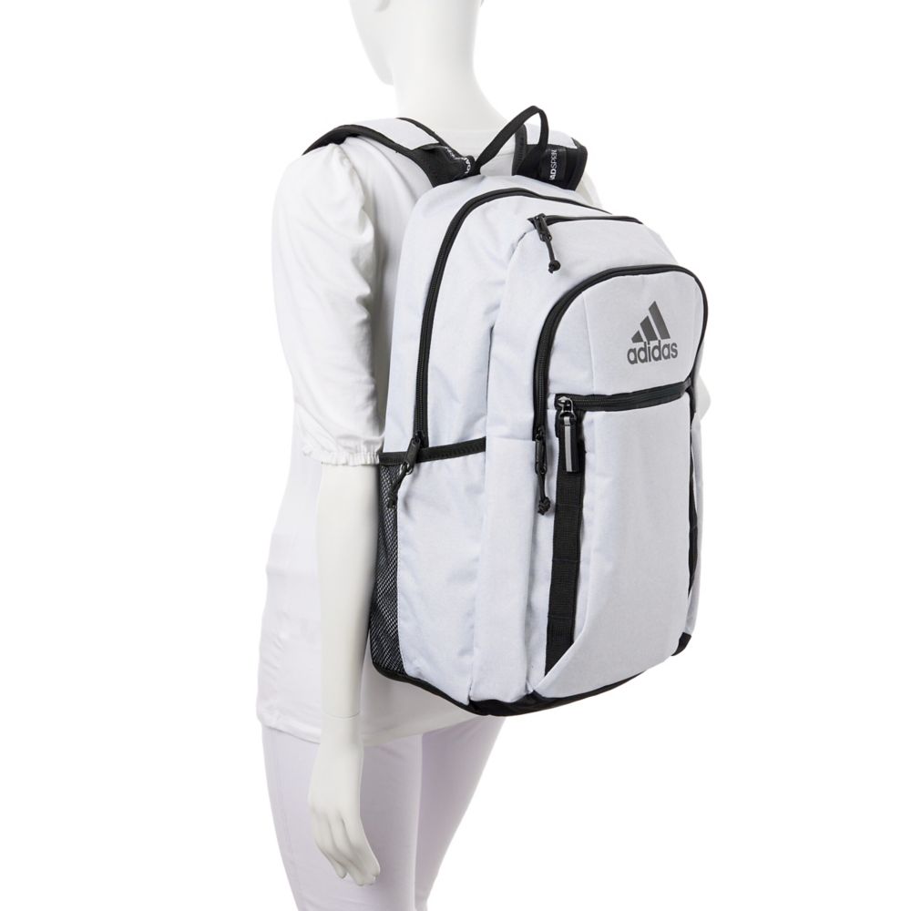 Adidas bookbag white online