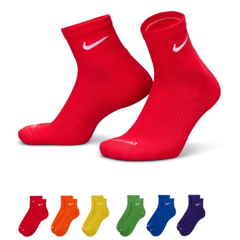 MENS SMALL QUARTER SOCKS 6 PAIRS