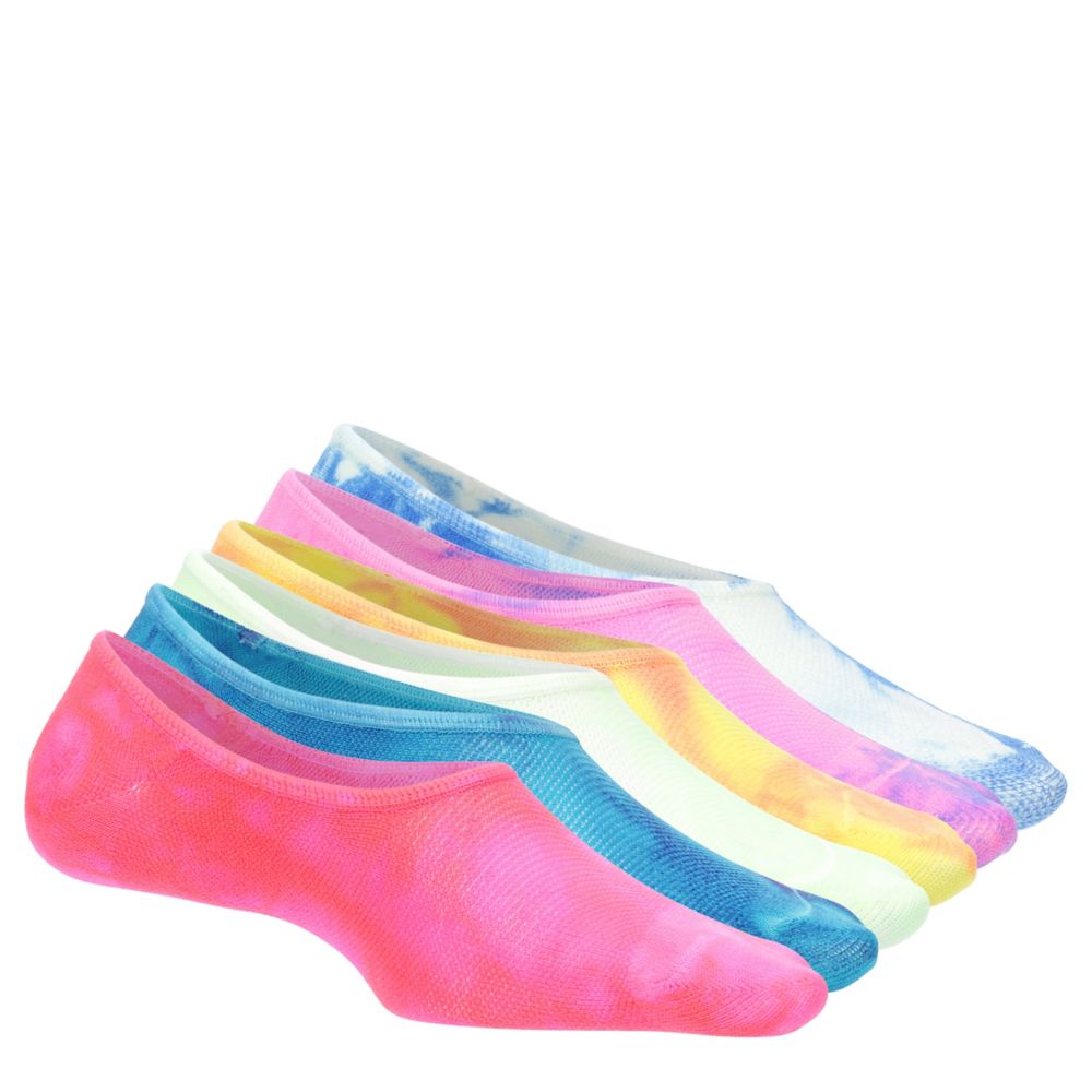 WOMENS FASHION LITES LINER SOCKS 6 PAIRS