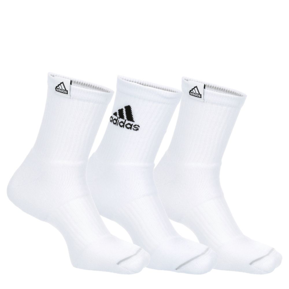 MENS CUSHIONED HIGH QUARTER SOCKS 3 PAIRS