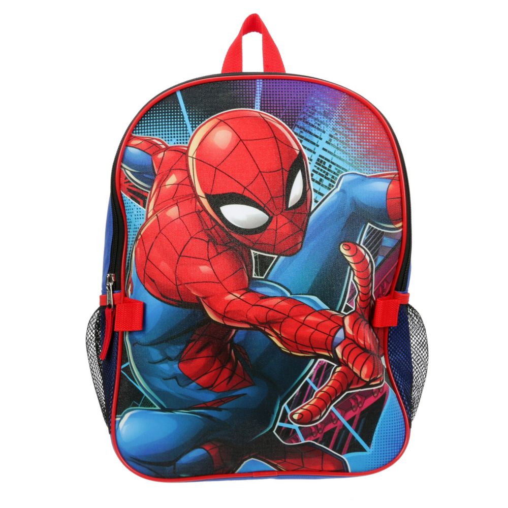 BOYS SPIDERMAN BACKPACK SET WITH LUNCHBOX