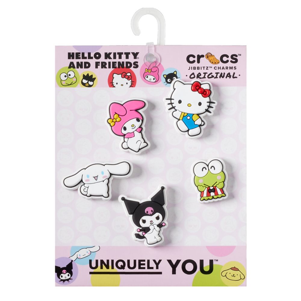 UNISEX HELLO KITTY 5 PACK JIBBITZ