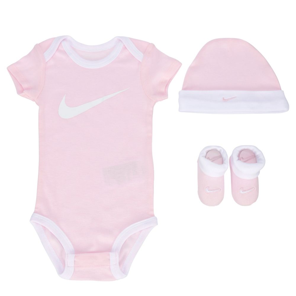 GIRLS 3 PIECE TODDLER SWOOSH SET