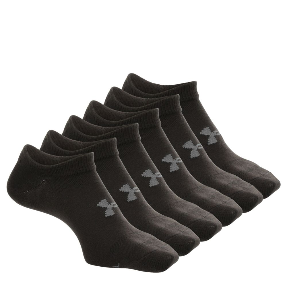 WOMENS NO SHOW SOCKS 6 PAIRS