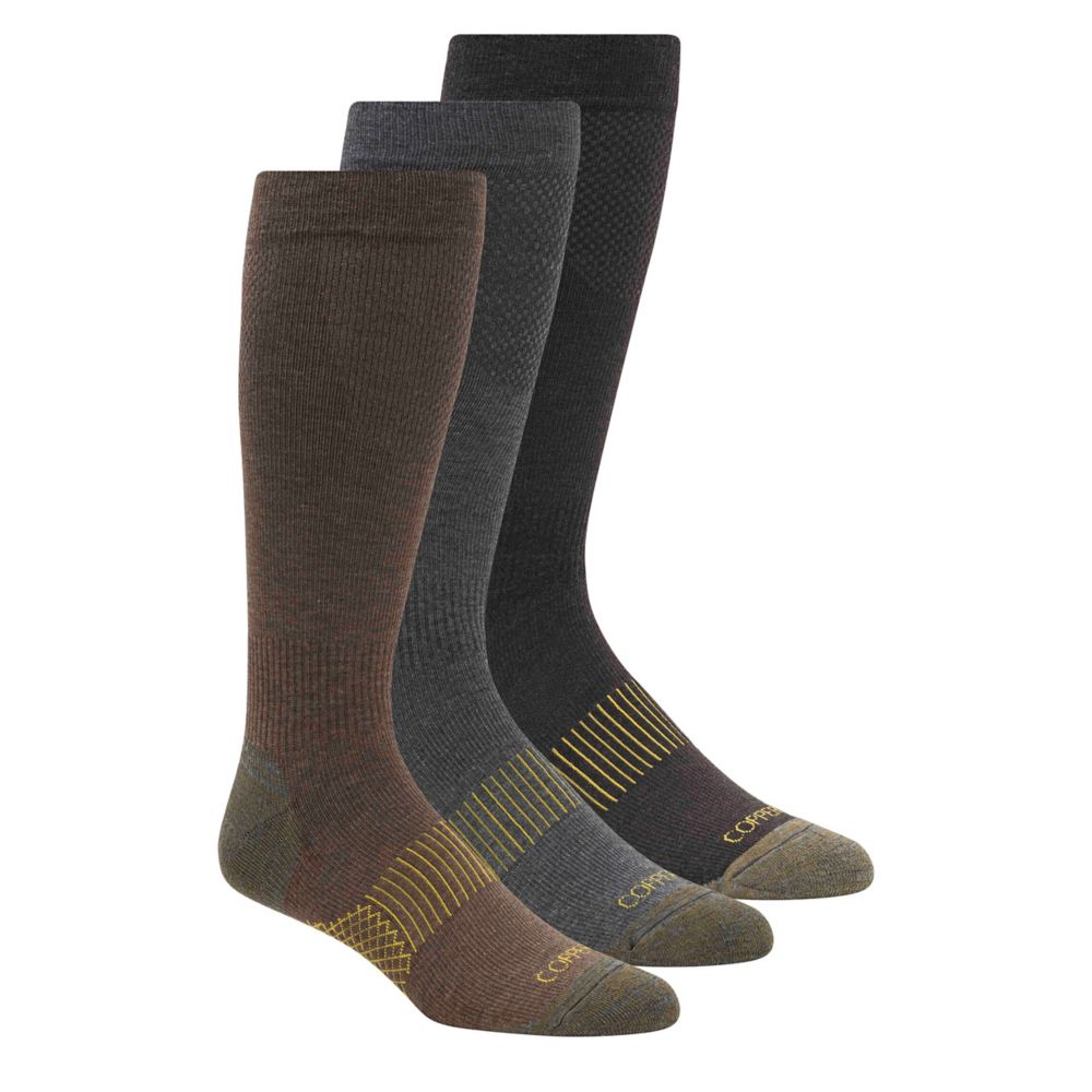 MENS OVER THE CALF SOCKS 3 PAIRS